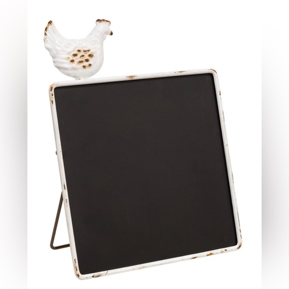 *Farmhouse Chicken Chalkboard Easel - Picture 13 of 15